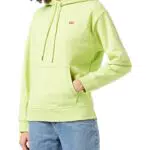 Levi's Standard Hoodie Daiquiri Green, Felpa con cappuccio non grafica Donna