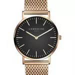 Liebeskind Berlin Orologio da polso da donna analogico al quarzo con cinturino in acciaio inossidabile