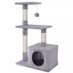 Lionto Tiragraffi Per Gatto Albero Tiragraffi Gatto Gioco Giocattolo Gatti Altezza 85 Cm