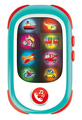 Liscianigiochi- Carotina Baby Smartphone LED, 95032
