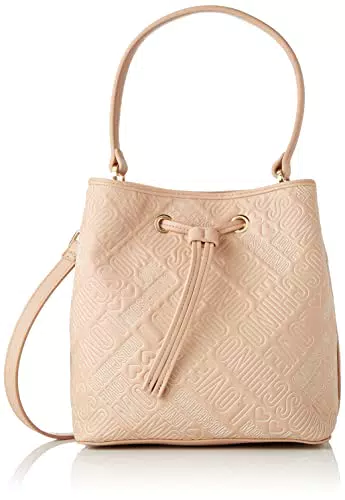 Love Moschino Borsa Pu Embossed Nude, BORSA A SPALLA Donnaulticolor