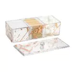 Luxspire Scatola Porta Tampone di Cotone con Coperchio