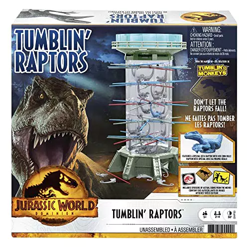 Mattel Games GWP20 - Jurassic World: Dominion Salva i Velociraptor