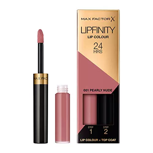 Max Factor Lipfinity Lip Colour Rossetto Lunga Durata e Gloss Idratante con Applicazione Bifase