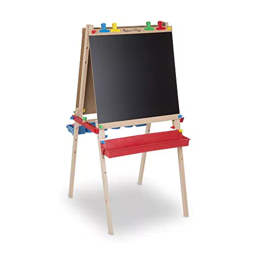 Melissa & Doug Set Artistico con cavalletto in Legno