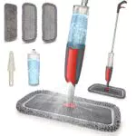MEXERRIS Spray Mopcopa Lavapavimenti a Spruzzo con 3 Cuscinetti Riutilizzabili in Microfibraocio Pavimenti Professionale per Home cucina