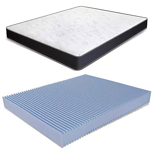 miasuite i sogni italiani Materasso Matrimoniale su Misura 170x200 Alto 13 cm in waterfoam Ortopedico Modello Summit