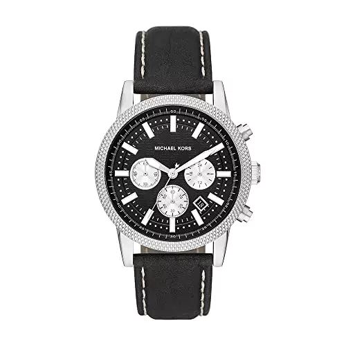 Michael Kors Cronografo in Quarzo con Bracciale Hutton Mk8956