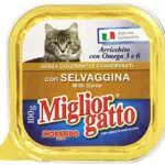 Miglior Gatto - Alimento Completo Per Gatti, Con Selvaggina - 100 G
