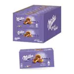 Milka Choco Minis, Piccoli Biscotti Ricoperti da Cioccolato al Latte Milka - 16 x 185g