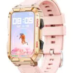 Mingtawn Smartwatch Donna 1, 57 Pollici Full Touch, Orologio Fitness con Monitoraggio Della Pressione Sanguigna Della Frequenza Cardiaca Dell'Ossigeno Nel Sangue