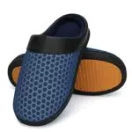 Mishansha Inverno Pantofole Donna Comode Memory Foam Ciabatte da Casa Caldo Antiscivolo Indoor Slippers YInMn Blu