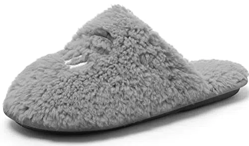 Mishansha Pantofole Donna Autunno Invernali Moda Caldo Ciabatte da Casa Comode Foam Pantofole Peluche