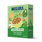 Misura Cereali Colazione Natura Ricca, Fiocchi di Mais con Cereali Antichi