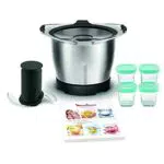 Moulinex XF387Eini Ciotola per Cuocere, 1, 4 L, Nero