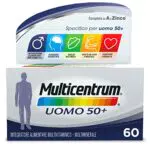 Multicentrum Uomo 50+ Integratore Alimentare Multivitaminico-Multiminerale