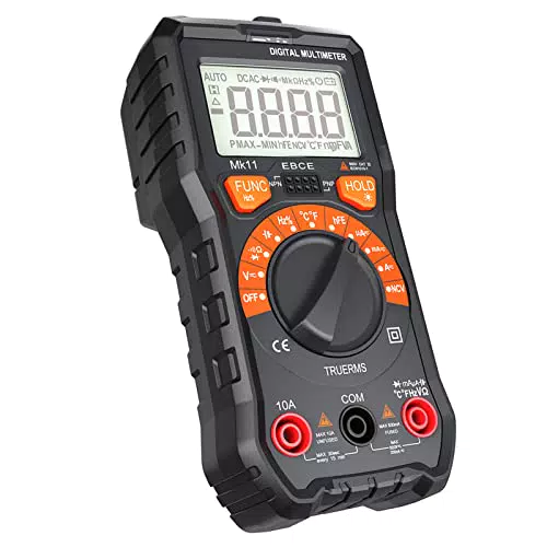 Multimetro Digitale A Penna LC-38B - Tester Di Tensione AC/DC 600V, Resistenza 60MΩ, Con Retroilluminazione E Torcia LED, Per Auto E Casa
