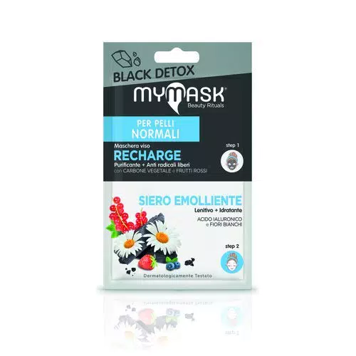 My Maskaschera Viso Detox Recharge, Trattamento in 2 Step