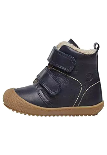 Naturino Bubble VL-Stivaletti in Nappa Foderata Blu 21