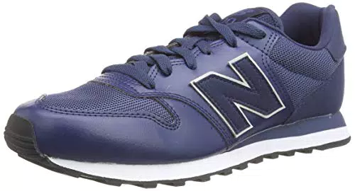 New Balance Uomo 500 Mixed Material Pack Sneaker, Natural Indigo