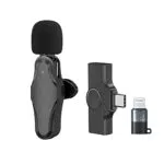 NEWFUN Microfono Wireless per iPhone iPad Type-Cicrofono Lavalier Wireless 2.4GHz MIC