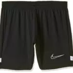 Nike Dri-fit Academyhort Da Calcio Donna, Nero Bianco