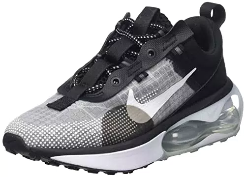 Nike Wmns Air Max 2021neaker Donna, Black/White/Metallic Silver/Smoke Grey