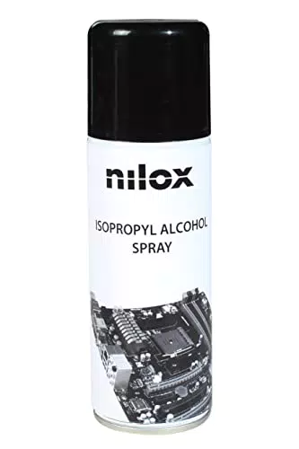 Niloxpray Alcool Isopropilico, Rimuove Olio, Grasso e Ossidi da Dispositivi Meccanici