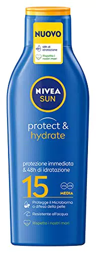NIVEA SUN Latte Solare Protect & Hydrate FP 15 200 ml
