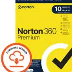 Norton 360 Premium 2024, Antivirus per 10 dispositivi, chiave di attivazione