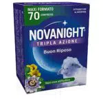 NOVANIGHT Tripla Azione Sonno Rigenerante, 70 Compresse + shopper
