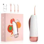 Oclean W10 idropulsore dentale senza fili con 4 punte a getto sostituibili