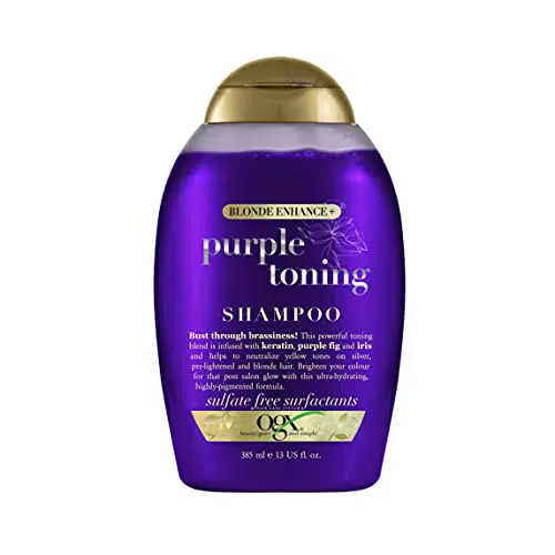 OGX Solfato Free Blonde Enhance Viola Shampoo 385Ml