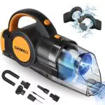 OMMO 8000PA Aspirapolvere portatile 110W HEPA lavabile senza fili Aspirapolvere per auto ricaricabile Aspirapolvere umido secco portatile con custodia per liquidi da cucina per auto