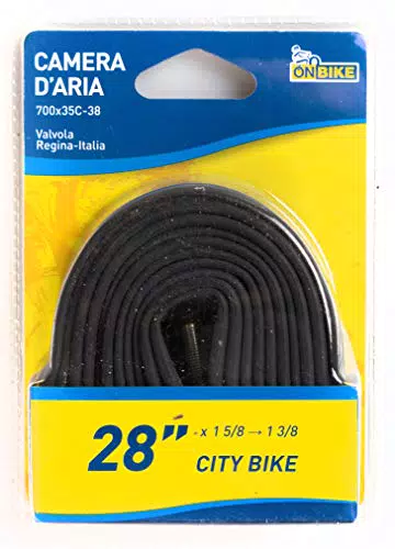 ON BIKE Camera d'Aria Bici 28" x 1 5/8 x 1 3/8 700x35-42c E.T.R.T.O. 37-622