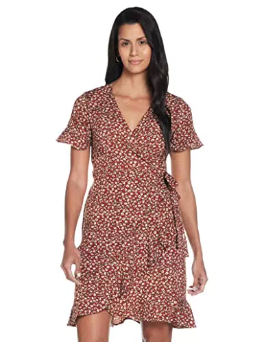 Only 15206407 Vestito, Rosso, Donna