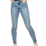 ONLY ONLMILA HW SK Ank Jeans BJ13502-1 Noos Skinny, Blu