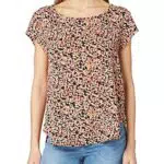 Only Onlvic SS Top Noos Wvn Magliettaulticolore, 40 Donna