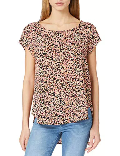 Only Onlvic SS Top Noos Wvn Magliettaulticolore, 40 Donna