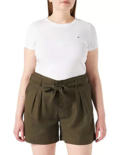 Only Onlviva Life HW Belt Pnt Noos - Pantaloncini da donna