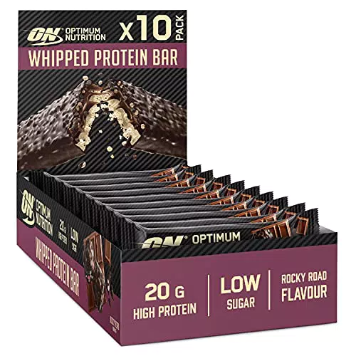 Optimum Nutrition ON Whipped Bar, Barretta Proteica Ricoperta di Cioccolato al Latte