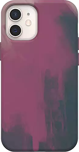 OtterBox Cover per Apple iPhone 12 mini Slim & Sturdy con MagSafe, rosa/blu