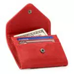 Otto Angelino Portafoglio in Ecopelle con Porta Monete e Porta Carte di Credito o Tessere Blocco Anti RFID Unisex