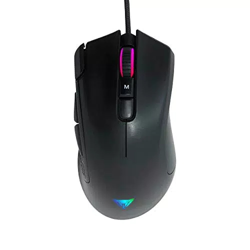 Patriot Memory Viper V551 Mouse Gaming Retroiluminazione RGB Cablato con sensore Pixart Ottico 6200 DPI - PV551OUXK