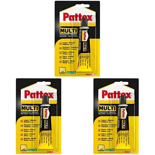 Pattex Colla Attaccatutto 20Ml, Pacco da 3