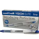 Penna rollerball UB-200 Vision Elite Medium, inchiostro blu Uni-ball Super Ink