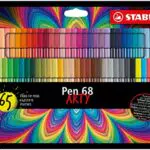 STABILO - Pen 68 Astuccio da 65 Colori assortiti