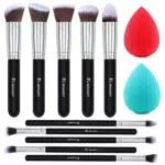 Pennelli Make Up BEAKEY Premium Synthetic Set di Pennello da Trucco Fondazione Cipria Fard Ombretto Kit con Pennelli Trucco