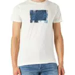 Pepe Jeans Sherlock T-Shirt, Uomo, Bianco