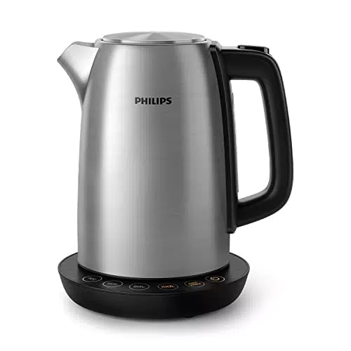 Philips Bollitore Elettrico - 1, 7 L, Controllo e Mantenimento Temperatura